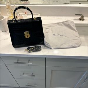 Salvatore Ferragamo Black purse